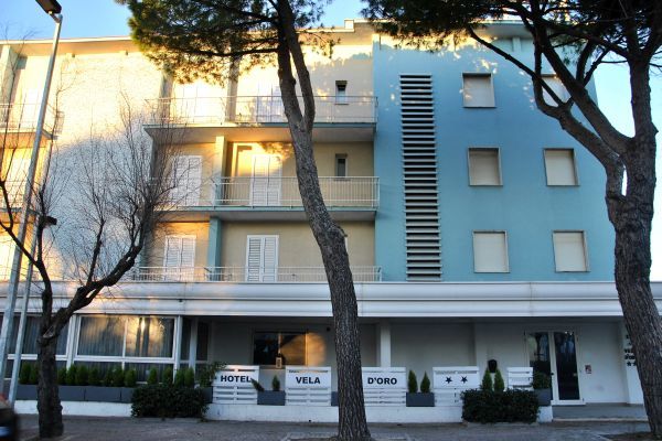 Hotel Vela D'Oro Riccione Eksteriør billede